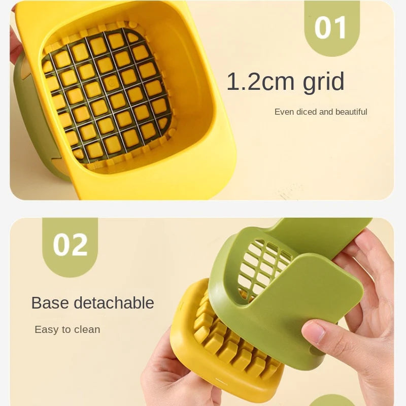 Detail illustration labelled1.2cm grid and detachable base
