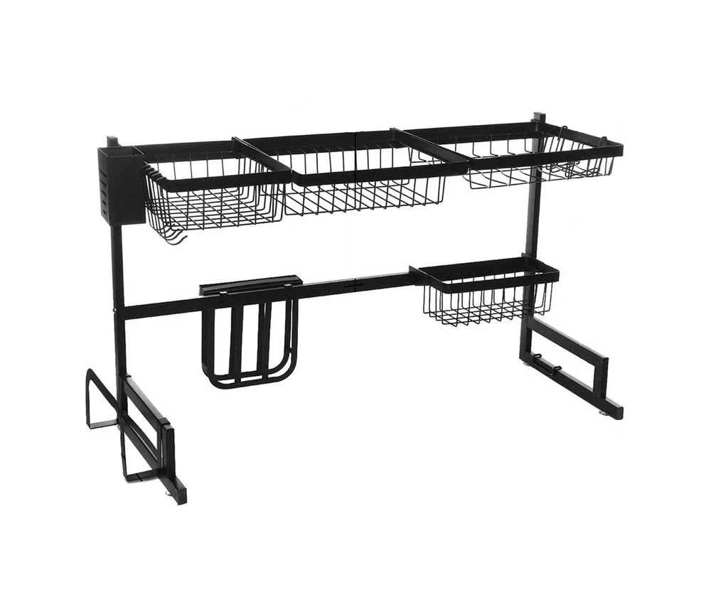 Adjustable Over-Sink Dish Rack