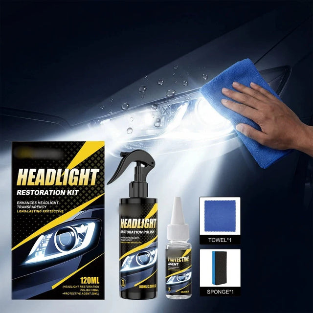 Headlight Polish & Sealant Kit