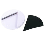 White opener and cone-shaped adhesive sticker